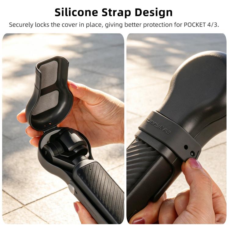 Funda protectora para cámara con forma de bombilla colorida de Sunnylife, For DJI Osmo Pocket 4 / 3