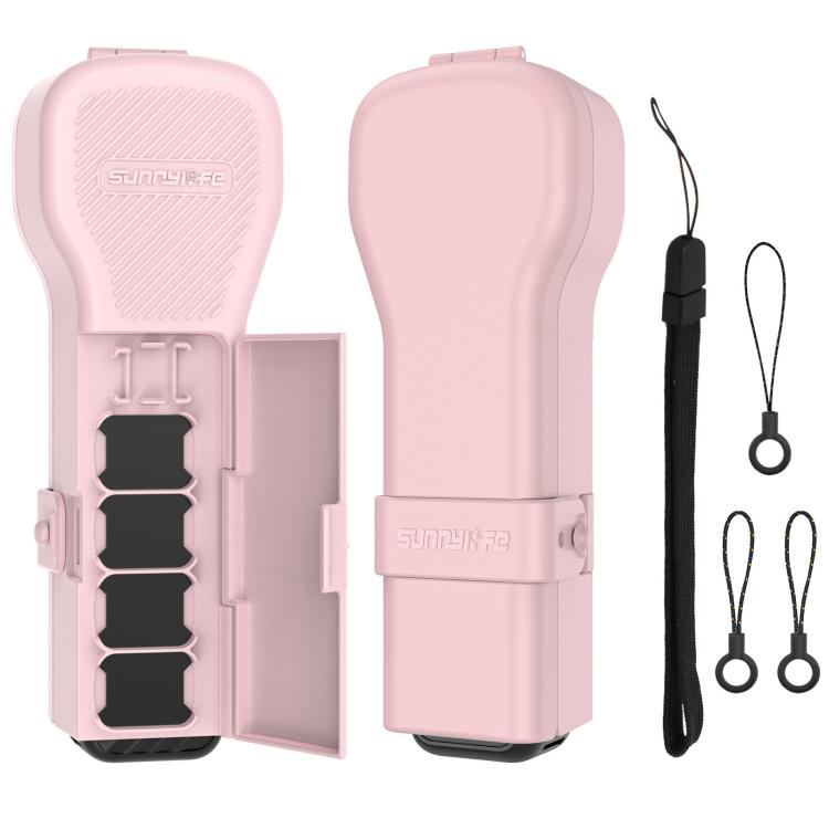 Funda protectora colorida Sunnylife para cámara gimbal, carcasa protectora con caja de filtro y caja de almacenamiento., For DJI Osmo Pocket 4 / 3