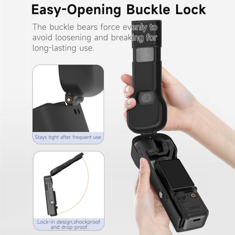 Funda protectora colorida Sunnylife para cámara gimbal, carcasa protectora con caja de filtro y caja de almacenamiento., For DJI Osmo Pocket 4 / 3