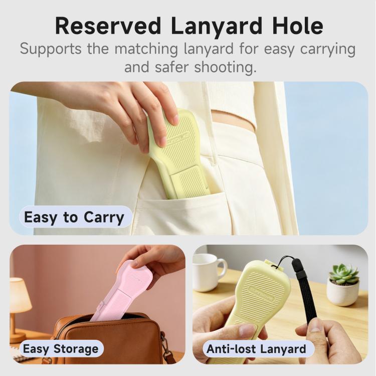 Funda protectora colorida Sunnylife para cámara gimbal, carcasa protectora con caja de filtro y caja de almacenamiento., For DJI Osmo Pocket 4 / 3