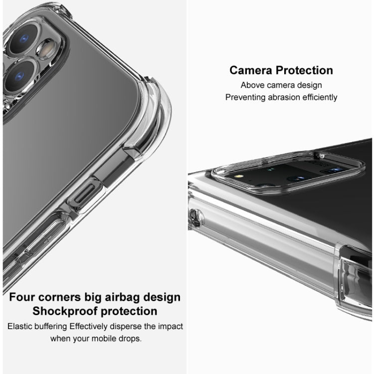 Estuche de TPU con bolsa de aire a prueba de golpes IMAK All Coverage, For HTC Desire 20 / Desire 20+, For iPhone 12 Pro, For Google Pixel 4a 5G, For Google Pixel 5, For Samsung Galaxy S20 FE / S20 Lite, For Xiaomi Poco X3 NFC