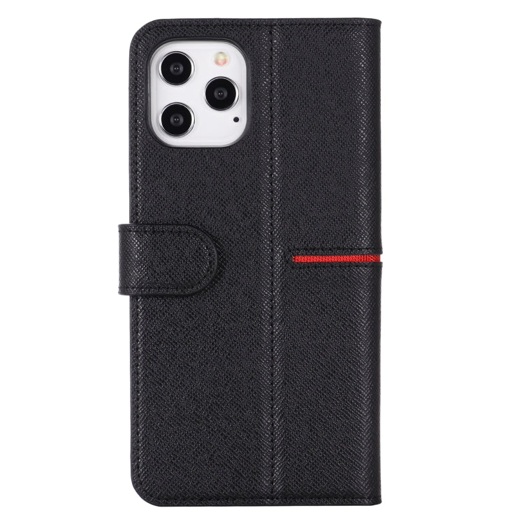 Estuche protector con tapa horizontal de cuero de grano superior GEBEI con soporte y ranuras para tarjetas y billetera y marco de fotos, For iPhone 12 mini, For iPhone 12 / 12 Pro, For iPhone 12 Pro Max