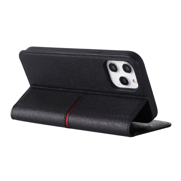 Estuche protector con tapa horizontal de cuero de grano superior GEBEI con soporte y ranuras para tarjetas y billetera y marco de fotos, For iPhone 12 mini, For iPhone 12 / 12 Pro, For iPhone 12 Pro Max