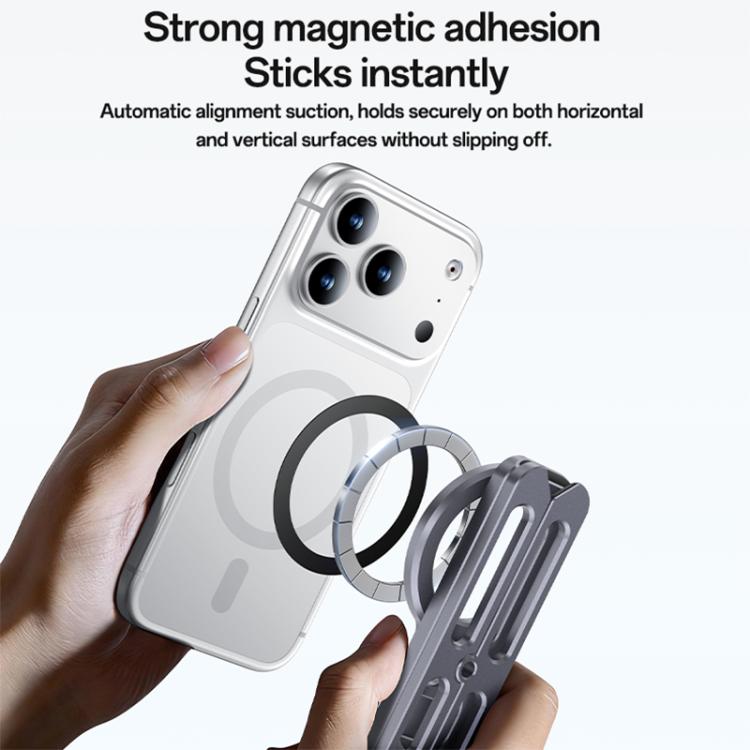 Trípode portátil plegable de aleación de aluminio Yesido C231 con soporte magnético para teléfono y selfie.
