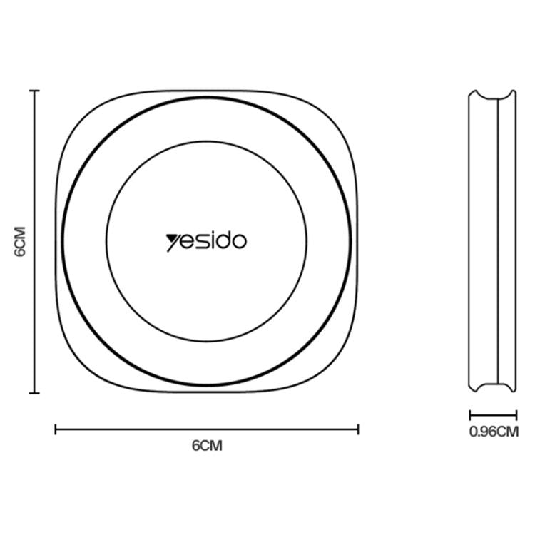 Soporte magnético para teléfono Yesido C301 plegable de escritorio con bisagra de amortiguación de 3 etapas, C301