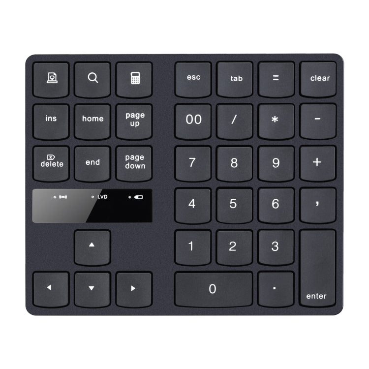 533 35 teclas 2.4G Teclado digital de carga inalámbrica de diseño ultrafino