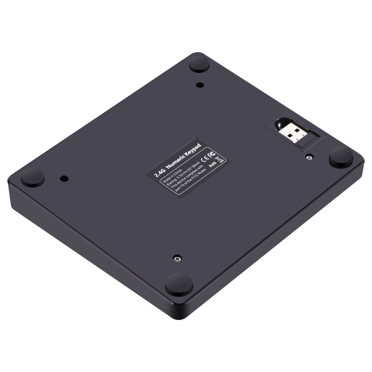533 35 teclas 2.4G Teclado digital de carga inalámbrica de diseño ultrafino