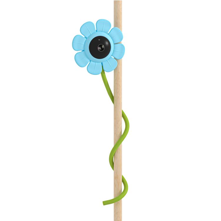 V1 Flower Shaped 4MP Baby Monitor Care Camera, EU Plug, US Plug
