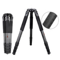 BEXIN ST424C Trípode grande fotográfico de fibra de carbono para videocámara resistente, tubo máximo: 40 mm, ST424C