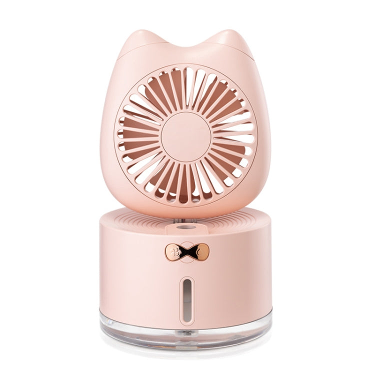 Ventilador humidificador con pulverizador recargable de escritorio para el hogar con forma de gato BD-MM1