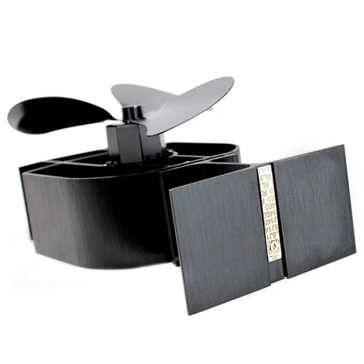 YL401 Ventilador de estufa de chimenea accionado por calor de metal de alta temperatura de 3 aspas, YL401 (Black), YL401 (Bronze), YL401 (Gold), YL401 (Silver), YL401 (White)