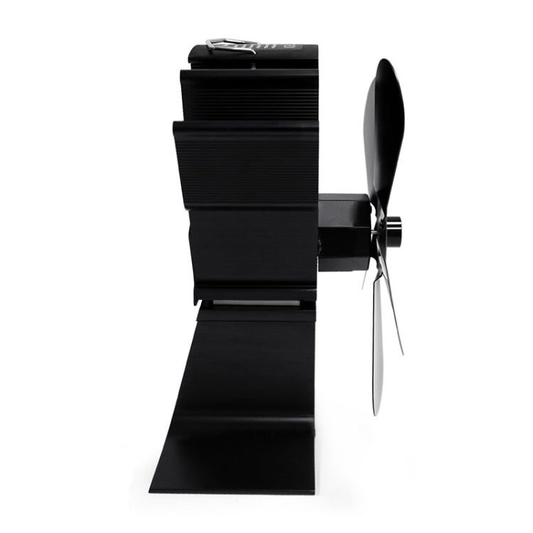 YL602 Ventilador de estufa de chimenea accionado por calor de metal de alta temperatura de 5 aspas, YL602 (Black), YL602 (Bronze), YL602 (Grey), YL602 (Gold), YL602 (Rose Red), YL602 (Silver)