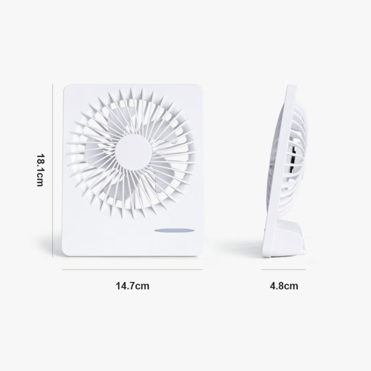Ventilador eléctrico de escritorio portátil para dormitorio, miniventilador con carga USB