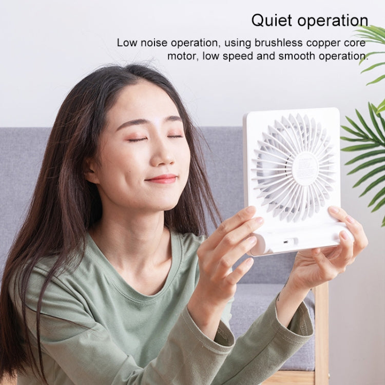 Ventilador eléctrico de escritorio portátil para dormitorio, miniventilador con carga USB