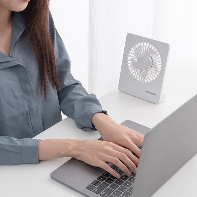 Ventilador eléctrico de escritorio portátil para dormitorio, miniventilador con carga USB
