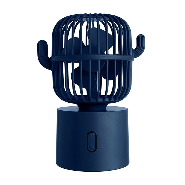 F6 Cactus Mini ventilador portátil USB cabezal móvil ventilador eléctrico de escritorio de mano