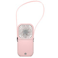 Ventilador de mano de galvanoplastia F20, ventilador de cuello colgante USB silencioso plegable de escritorio portátil, F20, F20 (Pink), F20 (Green), F20 (Blue), F20 (White)