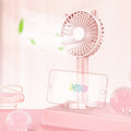 Ventilador eléctrico con soporte de escritorio multifunción N10, con control de 3 velocidades