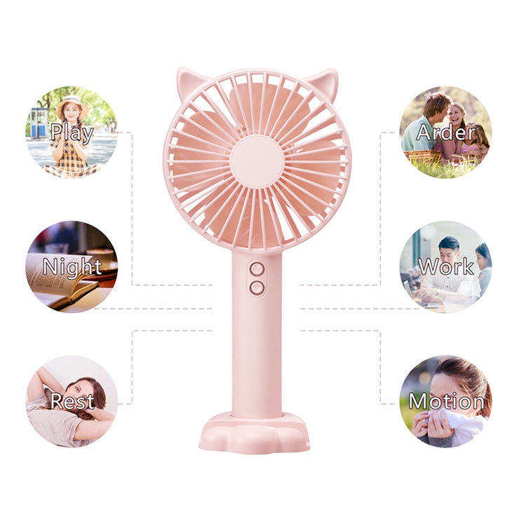 Ventilador eléctrico con soporte de escritorio multifunción N10, con control de 3 velocidades