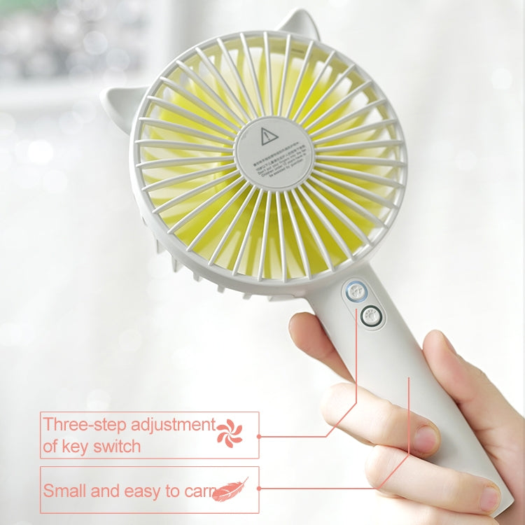 Ventilador eléctrico con soporte de escritorio multifunción N10, con control de 3 velocidades