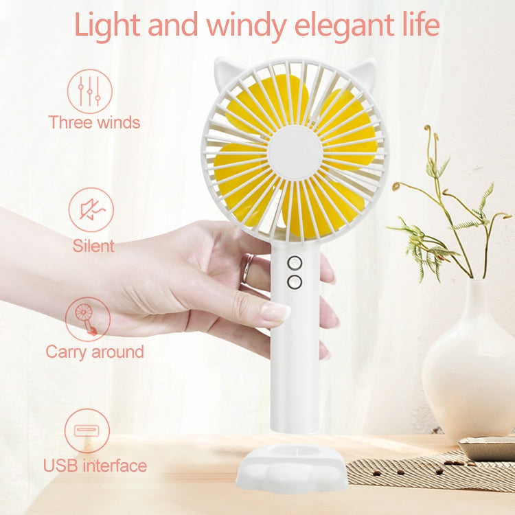 Ventilador eléctrico con soporte de escritorio multifunción N10, con control de 3 velocidades