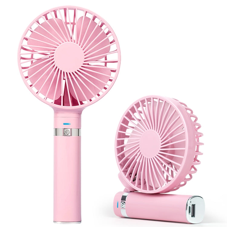 Ventilador eléctrico portátil plegable de mano S2, con control de 3 velocidades y luz nocturna