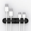 ORICO CBS5 Fijador de enrollador de administrador de cables de escritorio de material de silicona, tamaño: 9,6 * 2 * 1,2 cm