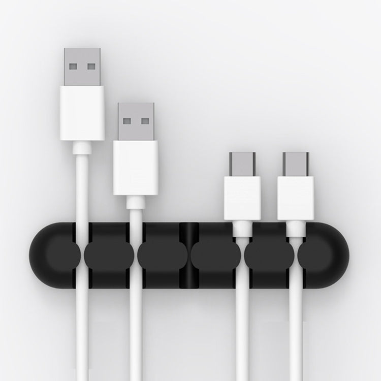 ORICO CBS5 Fijador de enrollador de administrador de cables de escritorio de material de silicona, tamaño: 9,6 * 2 * 1,2 cm