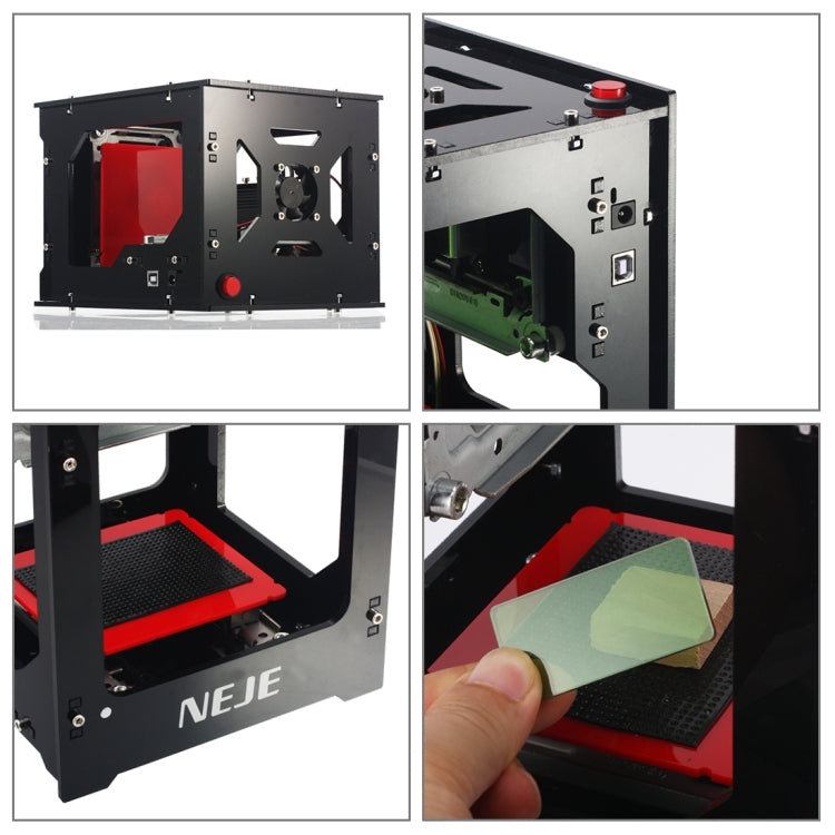 Máquina de tallado con grabador láser DIY NEJE DK-8-KZ 1500mW USB, DK-8-KZ