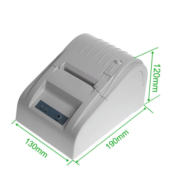 Impresora térmica de recibos portátil de 90 mm/seg POS-5890T, comando ESC/POS compatible, POS-5890T/Black, POS-5890T/White