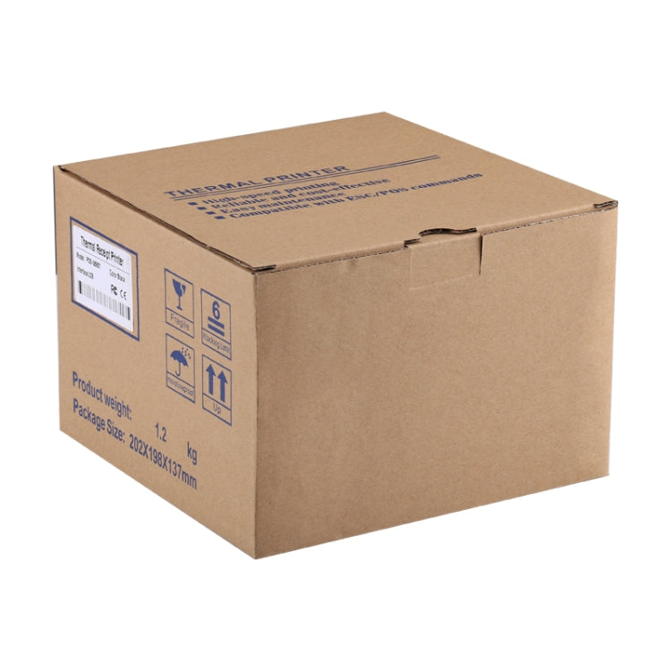Impresora térmica de recibos portátil de 90 mm/seg POS-5890T, comando ESC/POS compatible, POS-5890T/Black, POS-5890T/White