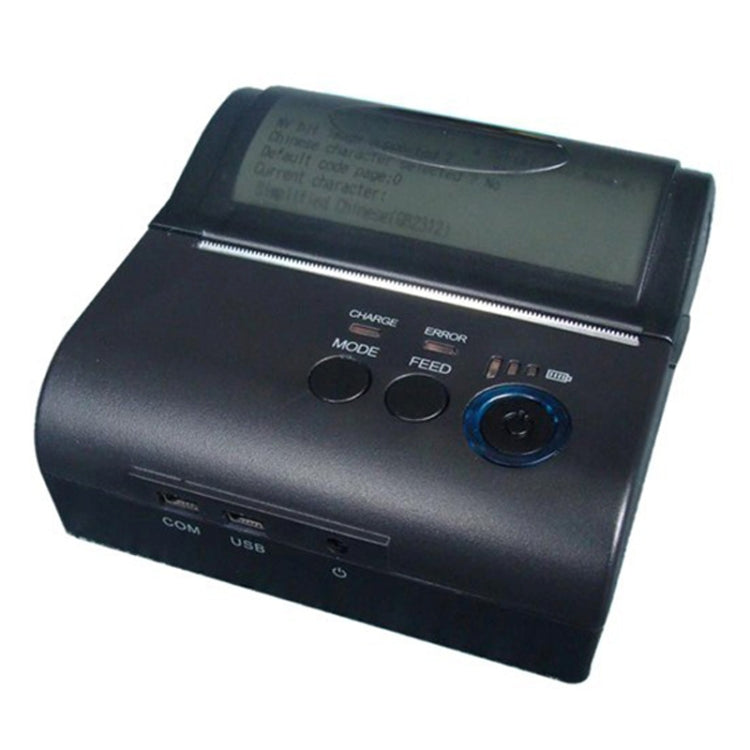 Impresora térmica de recibos Bluetooth portátil POS-8001LD, POS-8001LD
