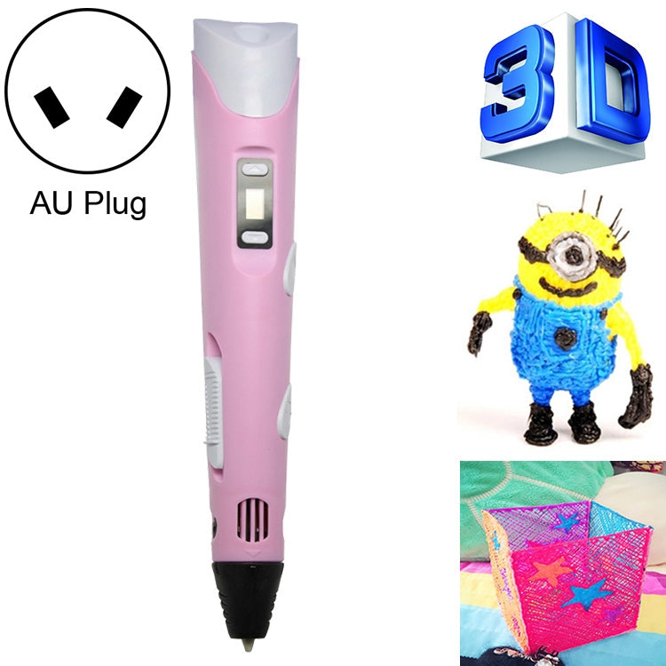 Pluma de impresión 3D de mano, enchufe AU, AU Plug