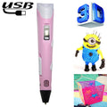 Bolígrafo de impresión 3D de mano, enchufe USB, USB Plug