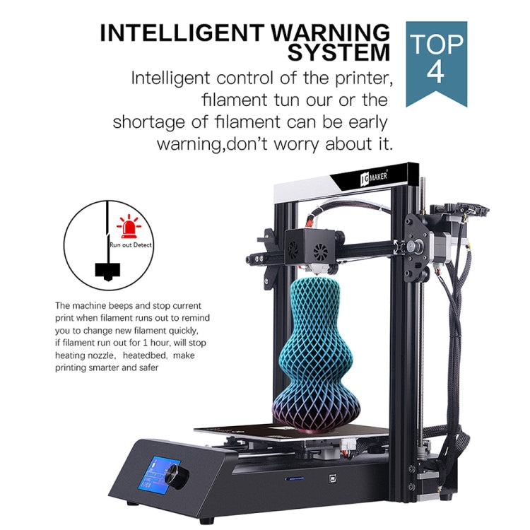 Impresora 3D de escritorio con pantalla LCD JGAURORA Magic 250W con control de perilla