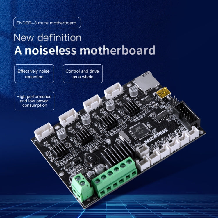 Accesorios de piezas de impresora 3D de placa base silenciosa Creality Ender-3 / 3Pro