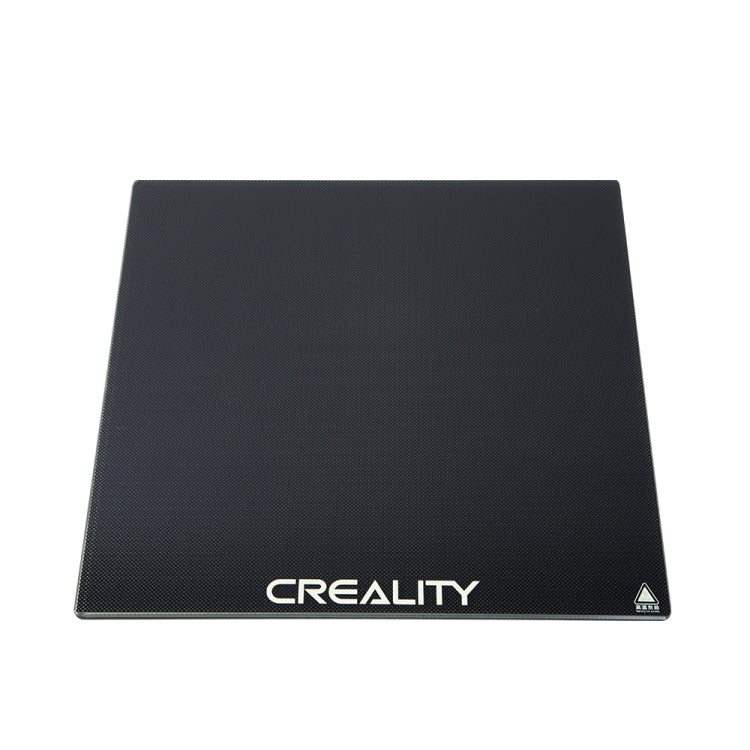Superficie de construcción de cama calefactada con plataforma de placa de vidrio de carborundo Creality para pieza de impresora 3D Ender-3