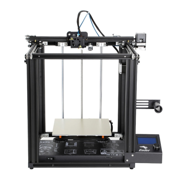 Placa de impresión Creality PEI, hoja de acero con resorte PEI de doble cara con Base magnética para pieza de impresora 3D Ender-3