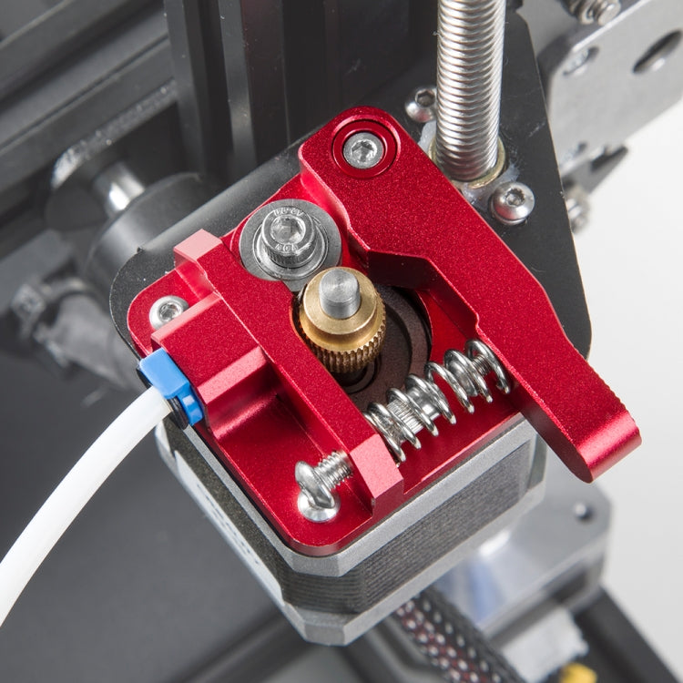 Kit de extrusora Bowden de bloque rojo totalmente metálico Creality para impresora 3D Ender-3 / Ender-3 Pro / Ender-3 V2 / CR-10 Pro V2