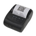 Impresora de recibos Bluetooth de línea térmica POS-5802 (negra), POS-5802