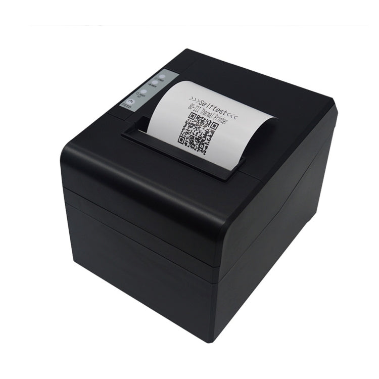 Impresora de recibos de línea térmica resistente al agua y al aceite POS-8330 (negra), POS-8330