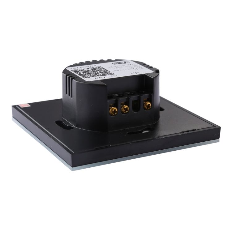 Sonoff Touch Interruptor de pared con panel de vidrio templado de 86 mm, 1 unidad, interruptor táctil para luz de hogar inteligente, compatible con Alexa y Google Home, CA 90 V-250 V 400 W 2 A, 86mm