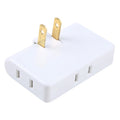 1 a 3 15A Extensión de rotación de 180 grados Enchufe múltiple Mini toma de corriente inalámbrica delgada, enchufe de EE. UU., CA 110-220 V
