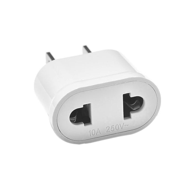 Adaptador universal de enchufe de toma de corriente de viaje para pared de CA con enchufe de EE. UU. y UE a EE. UU., CA 250 V