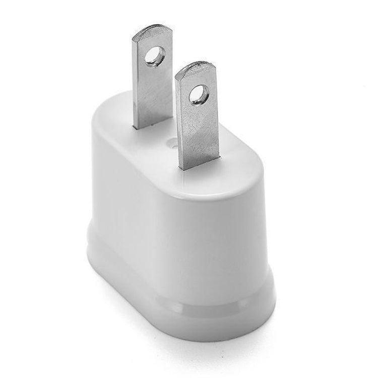 Adaptador universal de enchufe de toma de corriente de viaje para pared de CA con enchufe de EE. UU. y UE a EE. UU., CA 250 V