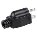 Adaptador de enchufe de toma de corriente de viaje Universal de pared de CA macho de enchufe de EE. UU.