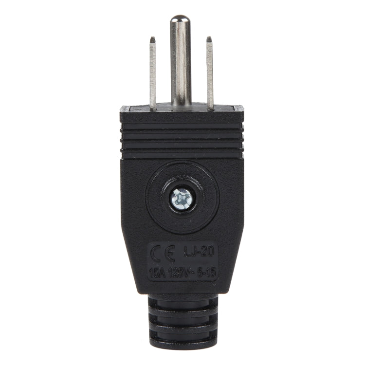 Adaptador de enchufe de toma de corriente de viaje Universal de pared de CA macho de enchufe de EE. UU.