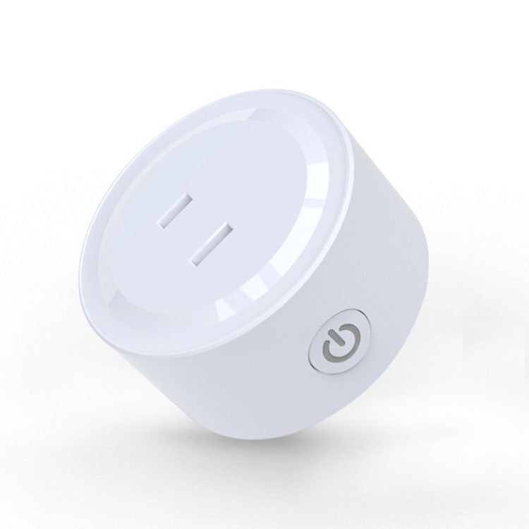 Mini enchufe WiFi de forma redonda 10A, Control remoto por aplicación, temporizador, enchufe inteligente, compatible con Alexa y Google Home, CA 100-240V, enchufe JP/EE. UU.