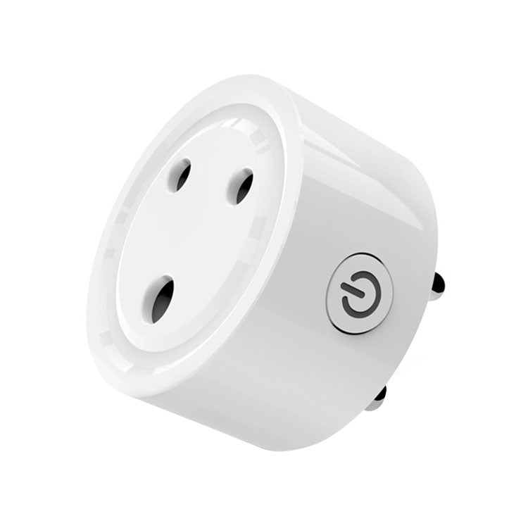 Mini enchufe WiFi inteligente 10A, enchufe pequeño de Sudáfrica/India, interruptor de temporizador de Control remoto, adaptador de corriente eléctrica con Alexa