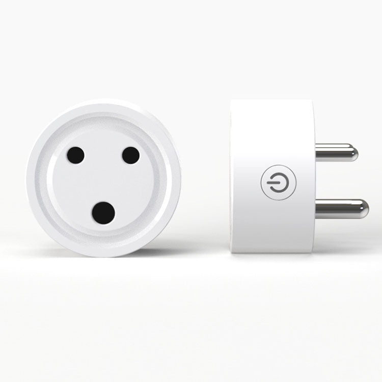 Mini enchufe WiFi inteligente 10A, enchufe pequeño de Sudáfrica/India, interruptor de temporizador de Control remoto, adaptador de corriente eléctrica con Alexa